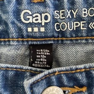 GAP denim jeans.
